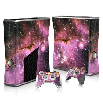 

Pretty starry sky skin sticker For Microsoft Xbox 360 Slim Sticker Controller