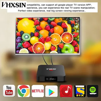 

VHXSIN T95 s1 Android 7.1 TV BOX 1GB 8GB 2GB 16GB Amlogic S905W Quad Core 2.4GHz WiFi DLNA