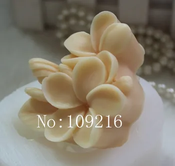 

wholesale!!!1pcs Small Flower (zx0122) Silicone Handmade Soap Mold Crafts DIY Mould