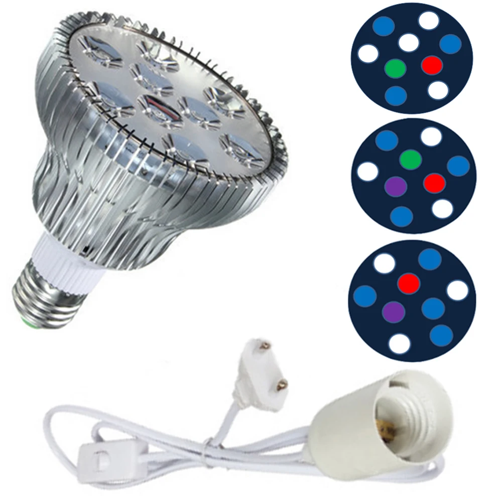 27W Full Spectrum LED Aquarium Light PAR38 Bridgelux LED Aquarium Light