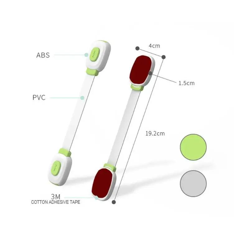 Пластик ребенок безопасный замок ящика травмозащитная инструмент ребенка защитный фиксатор для открытия холодильник двери шкафа аксессуары для дома