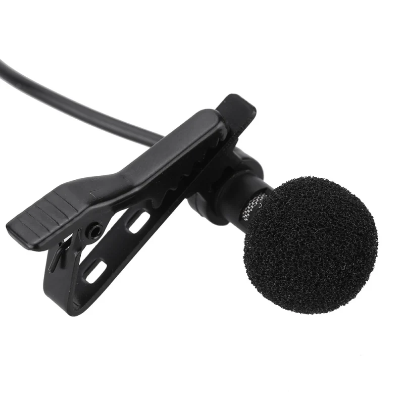 Петличный лацкан клип на микрофон 3,5 мм разъем Hands-free мини проводной компьютерный микрофон для смартфонов микрофон Аксессуары