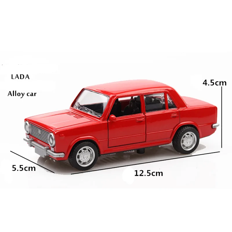 Высокая имитация Лада 1:36 сплав модель автомобиля русский литье под давлением винтажный металлический автомобиль литье коллекция классические модели игрушки V033
