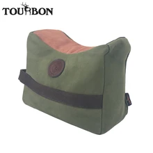 Tourbon, Охотничья винтовка, огневая, для стрельбы, Deadshot, скамейка с песком, передняя, задняя Сумка для пистолета, задняя Сумка, холст, ненаполненный пистолет, аксессуары