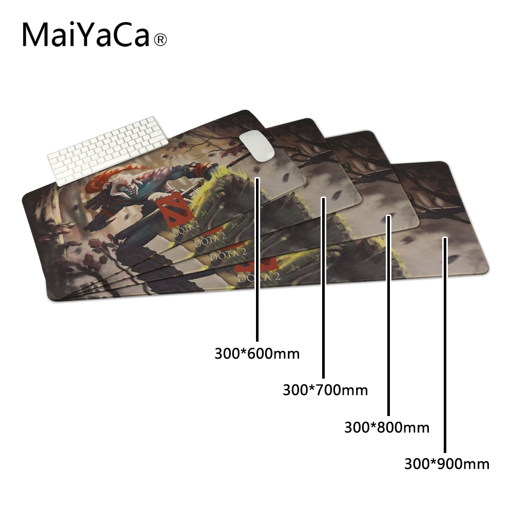  Dota 2 Gaming High Speed Custom Mouse Pad Design New Rubber Lock Edge Mouse Pad PC Laptop Computer 