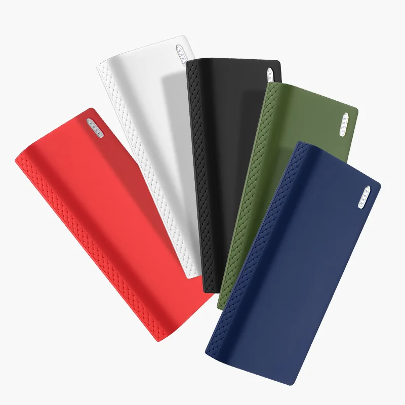 

Silicone Case For Romoss sense 6 mobile power Soft Silicone Anti-collision anti-skid cover Romoss sense 6 case Waterproof