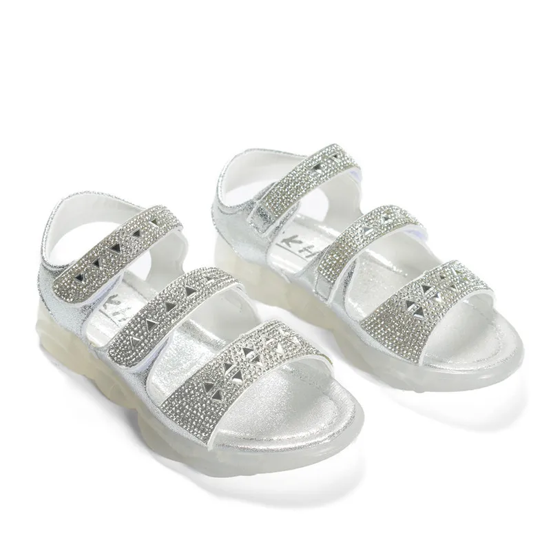 DIMI 2019 Summer Style Children Girl Sandals Fashion Shiny Rhinestone Princess Sandals Kids Cartoon Transparent Flat Beach Shoes DIMI 2019 Summer Style Children Girl Sandals Fashion Shiny Rhinestone Princess Sandals Kids Cartoon Transparent Flat Beach Shoes