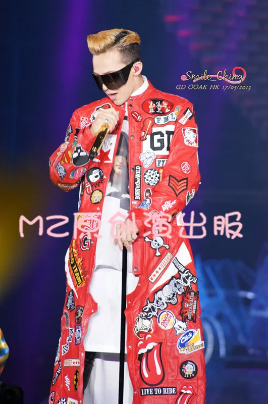 Правый Zhilong GD концертная сцена dovetail рубашка без рукавов Мужская одежда костюмы DS мужчины-исполнители плюс размер одежда/s-xxxl