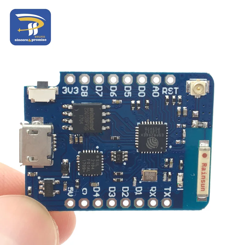 WEMOS D1 Mini Pro 16 м байт внешняя антенна разъем NodeMCU на основе ESP8266 ESP-8266EX CP2104 WIFI макетная плата Micro USB