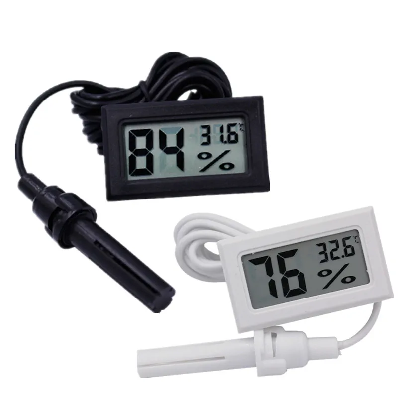 

Digital LCD Hygrometer Temperature Humidity Meter Thermometer Fridge Freezer Meter Measuring Tool 20% off