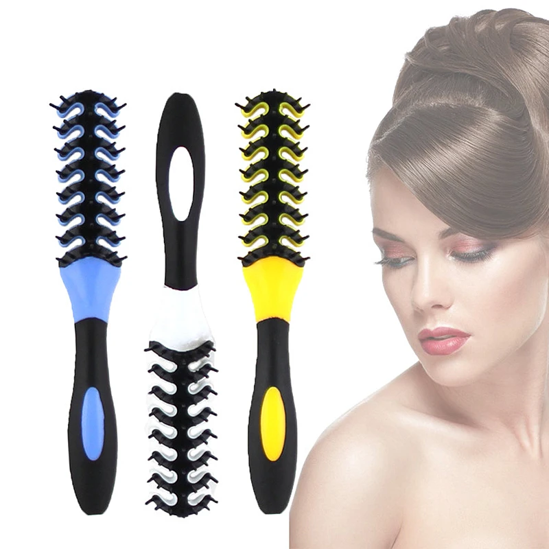 Anti static Magic Hair Brush Plastic Reduce Hair Loss Straight Comb