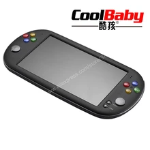 COOLBABY 7 дюймов портативная игровая консоль ручной с 1500 ретро мини-игры для neogeo аркадная Видеоигра для snes 16 бит консоли