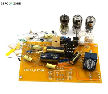 

GZLOZONE TU1-EMP V2 Tube Headphone Amplifier Kit With ALPS 27 Type Potentiometer With Tubes