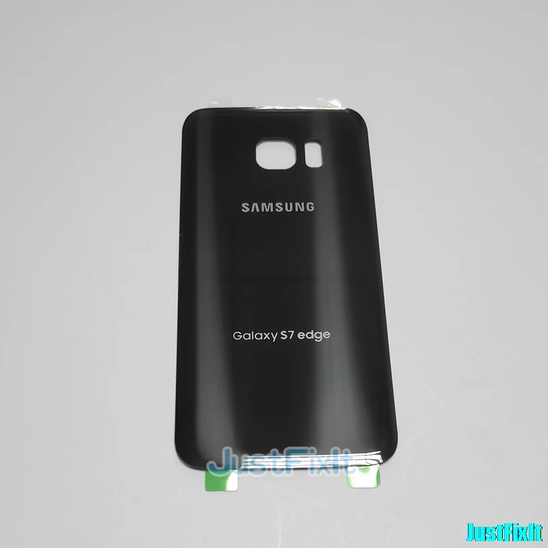 Сменный Чехол для батареи для SAMSUNG Galaxy S7 edge G930A G930F G935F G935A задняя крышка для батареи Задняя стеклянная крышка корпуса чехол