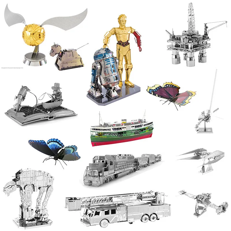 3D Metal Model Puzzles DIY Puzzle Jigsaw Kit For Adults Children Educational Collection Toys Church 3D Metal Model Puzzles DIY Puzzle Jigsaw Kit For Adults Children Educational Collection Toys Church