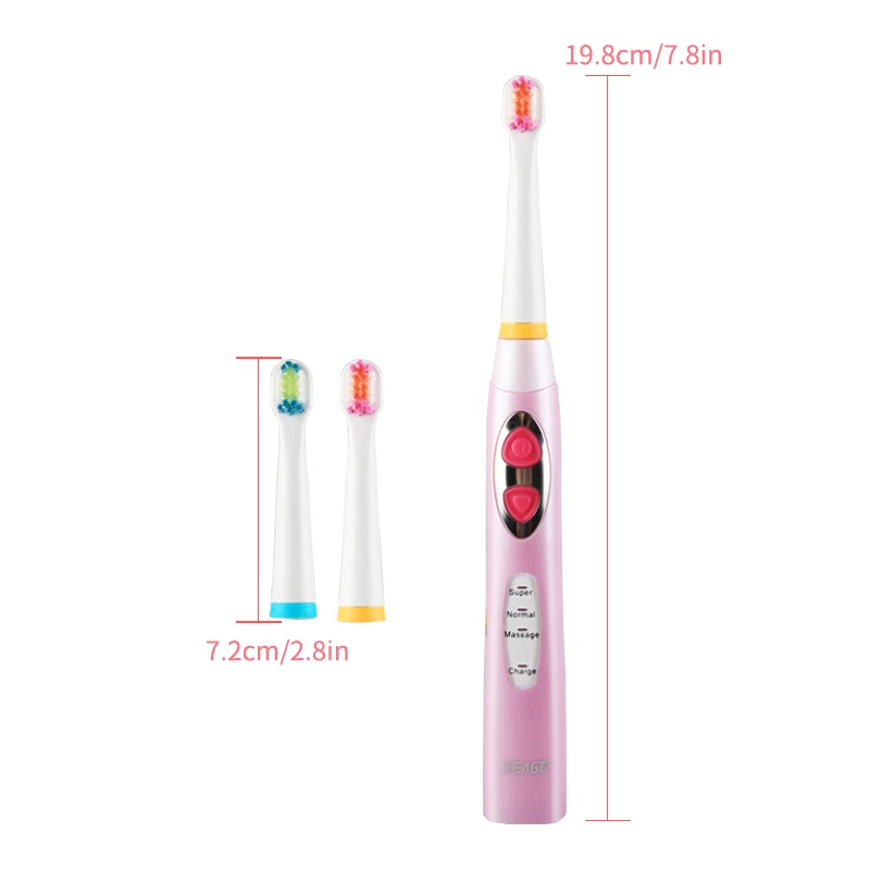 SEAGO электрическая Зубная щётка Перезаряжаемые питание Зубная щётка для детей Водонепроницаемый Интеллектуальный таймер кисти безопасности стоматологической помощи Ek8