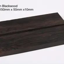 DIY ручка ножа 150x50x10 мм Африканское черное дерево ручка заготовки для ножей Весы, охотничий нож части