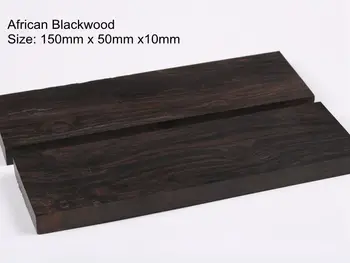 

DIY Knife handle 150x50x10mm African Blackwood handle blanks Knife Scales, Hunting knife parts,Free shipping