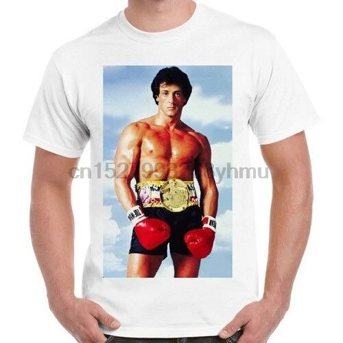 

Rocky Balboa Sylvester Stallone Box Movie Retro T Shirt 227