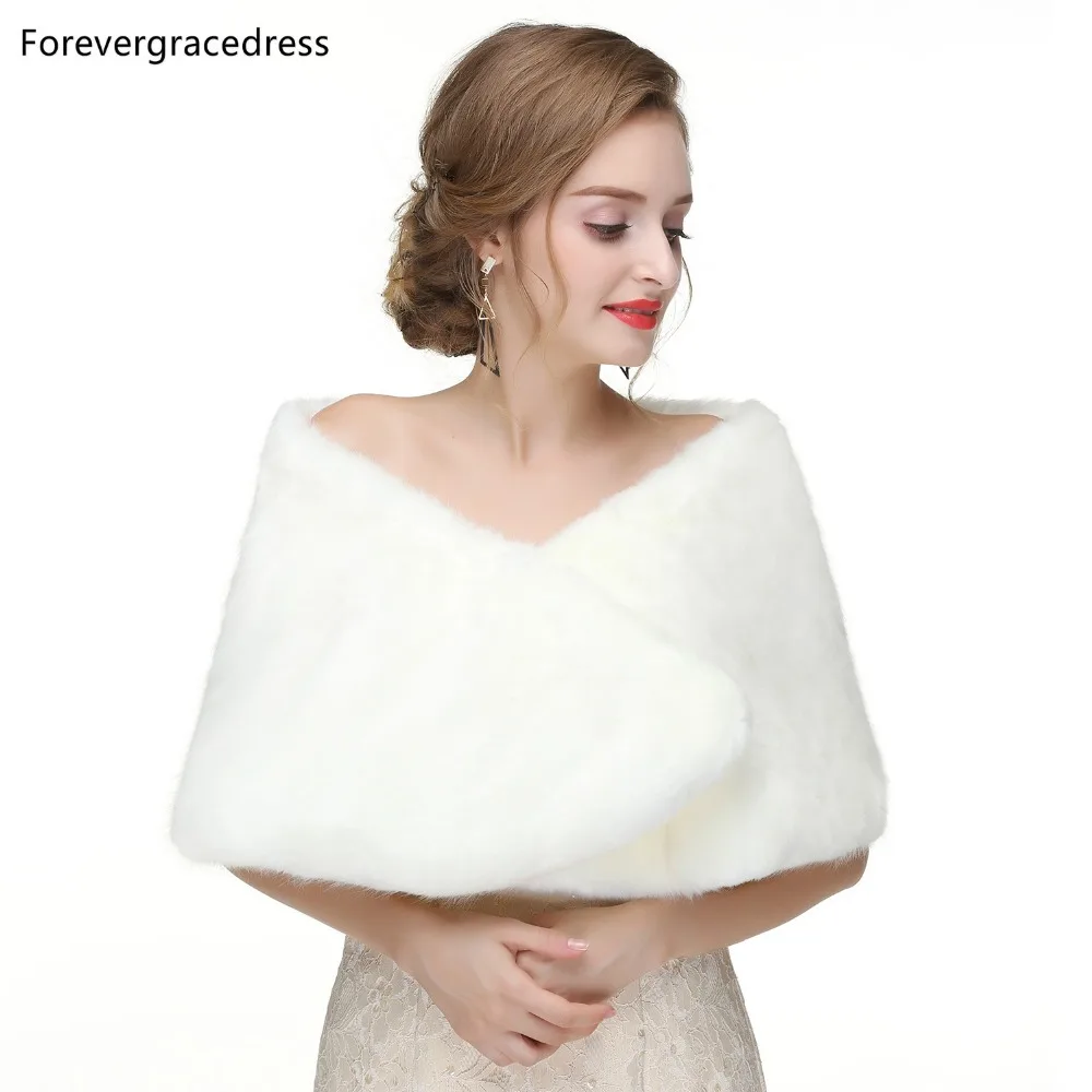 Элегантные мягкие накидки Forevergracedress на осень и зиму накидка из искусственного