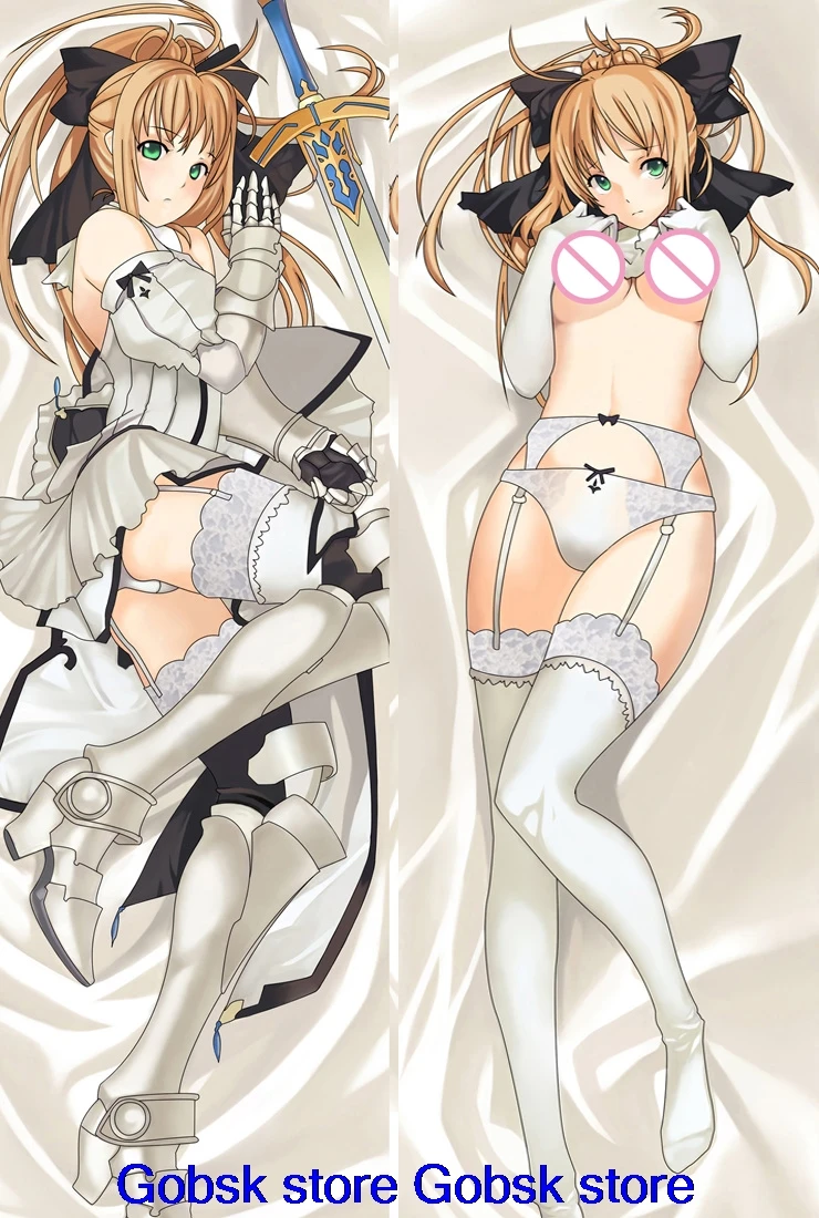 Аниме дакимакура Fate/stay night Fate/Большой заказ Artoria Pendragon Saber Lily Dakimakura обнимающая