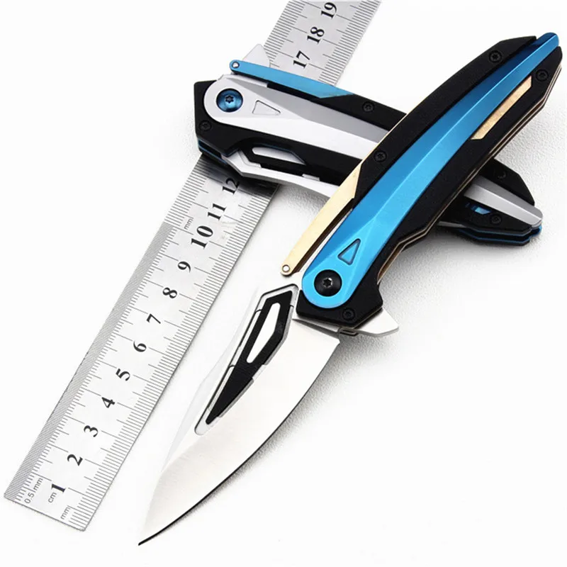2020 New Free Shipping High Quality Tactical Folding Knife G10 Steel Handle Outdoor Survival Camping Combat Hunting Knives Tools