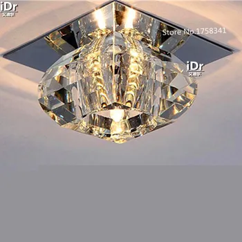 

NEW modern crytal ceiling lights led aisle lighting Corridor lights high quality Crystal Light Free shipping