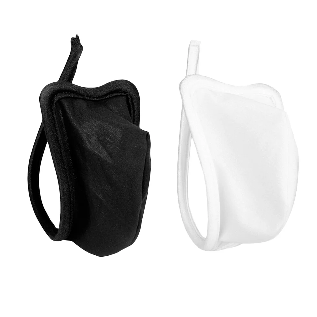 2 Pieces Sexy C-string Thong Invisible Underwear Planty for Men Black White Invisible Panties Nightwear