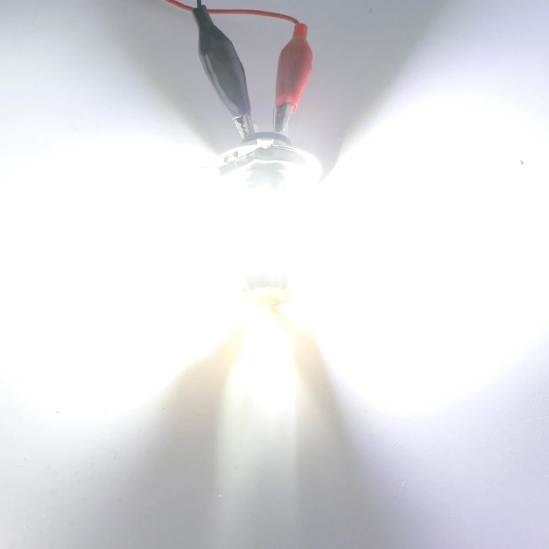 

BA20D LED COB Motorcycle Bike Hi/Lo Headlight Lamp Bulb DC 10-80V 6500K 1500LM qiang