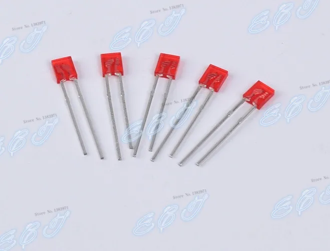 Высокое качество 1*3*4 мм светодиодный 1X3X4mm ультра яркий DIP СВЕТОДИОДНЫЙ красный на