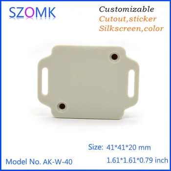 

100pcs a lot plastic case Diy housing plastic electronic project box enclosures for electronics 41*41*20mm