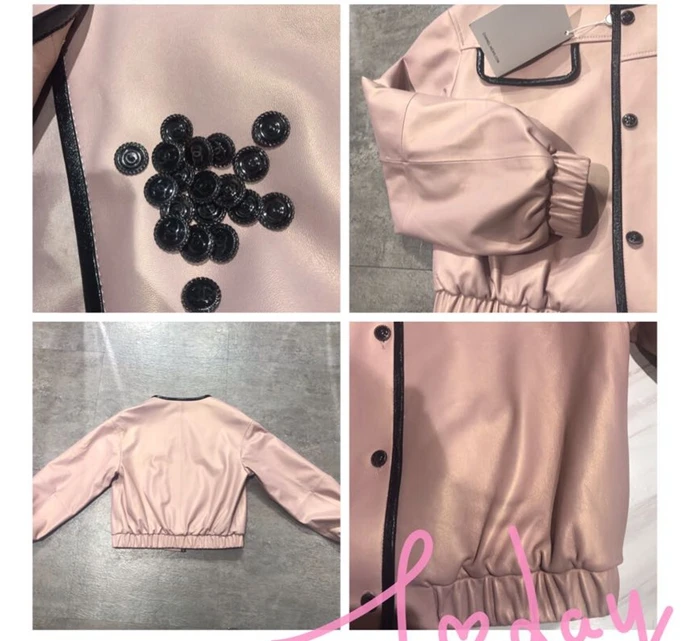 YUKOU женские пальто овечья кожа ветровка Женская Натуральная овечья кожа кожаные куртки Лучшие продажи розовый