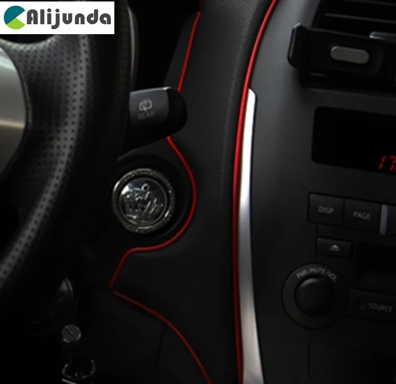 Alijunda 5 м Внутренняя декоративная полоска для Kia Rio K2 K3 K5 K4 Cerato Soul Forte Sportage R SORENTO