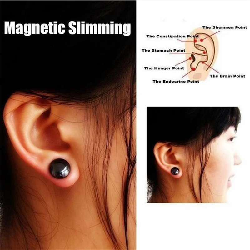 1Pair Acupressure massage magnetic slimming earrings stimulate acupuncture points health care slimming magnetic earrings hot 1Pair Acupressure massage magnetic slimming earrings stimulate acupuncture points health care slimming magnetic earrings hot