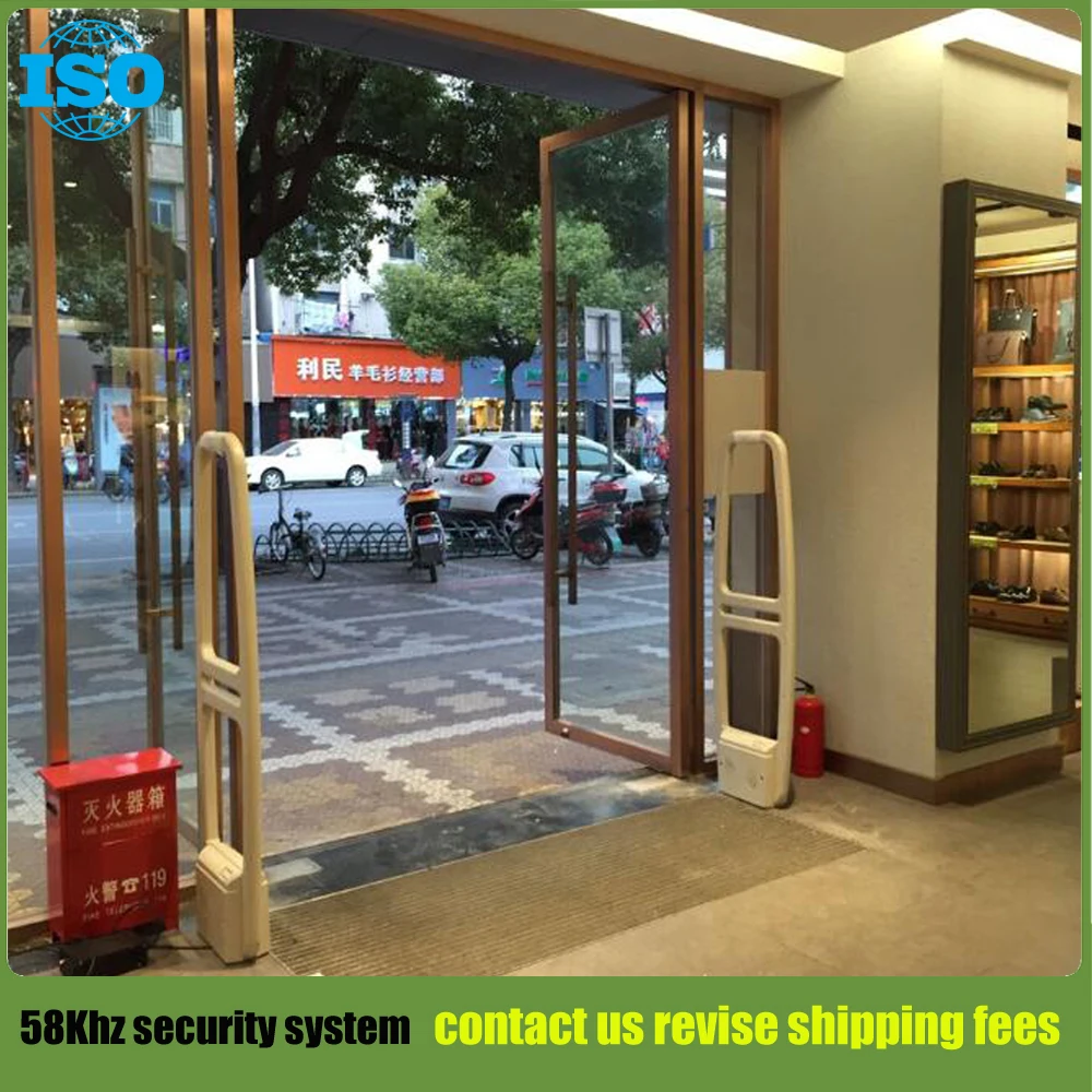 AM58Khz security alarm system for retail shop,Dual eas system/antenna with European technology