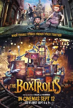 

N0266 The Boxtrolls movie 11 17 Animation Wall Sticker Silk Fabric Poster Art Indoor Decor Bright