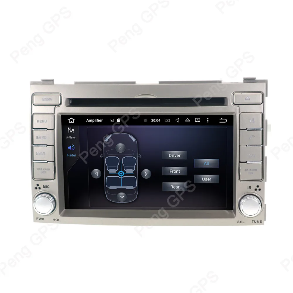 Excellent 2 Din Android 8.0 Car CD DVD Player 8Core GPS Navigation for Hyundai I20 2008-2013 Stereo 1080P HD Screen Autoradio Headunit FM 5