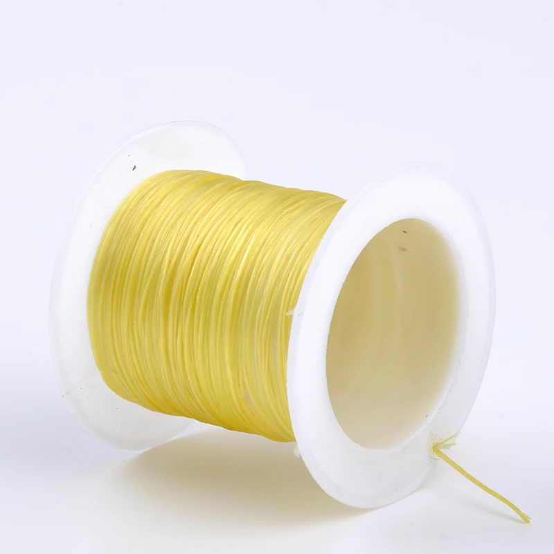10 м/рулон красочный эластичный Канатный шнур кристалл шнур для изготовления ювелирных изделий Бисероплетение проволока для браслетов рыболовная нить веревка