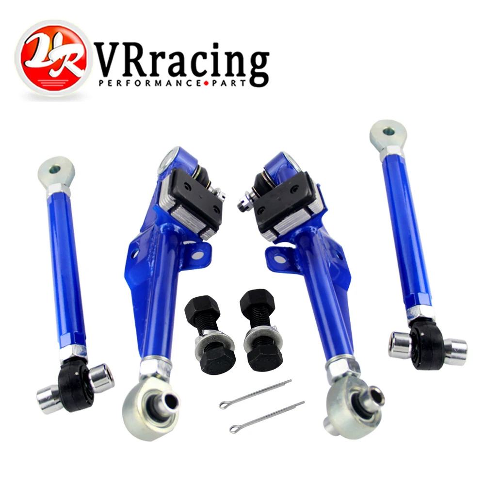 VR RACING - Racing S14 Adj. Front Lower Control Arm Blue Only (Pair) FOR Nissan VR9832 VR RACING - Racing S14 Adj. Front Lower Control Arm Blue Only (Pair) FOR Nissan VR9832