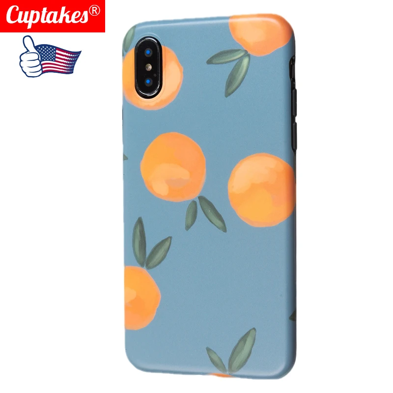 Роскошный брендовый матовый Мягкий силикон imd чехол для iPhone 7 Plus 8 XR X 10 XS Max 6 6S милый