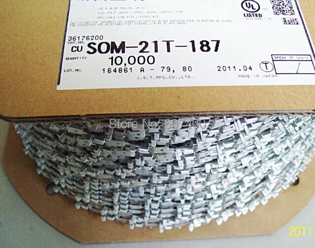 

SOM-21T-187 Terminals JST Connectors Terminals housings 100% new and original parts
