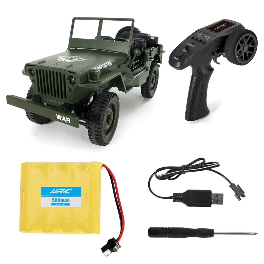 JJRC Детские радиоуправляемые автомобили игрушечный джип 4WD четырехколесный