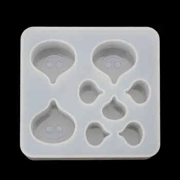 

Cute Cartoon Water Drop Epoxy Resin Casting Silicone Mold Jewelry Making Tools