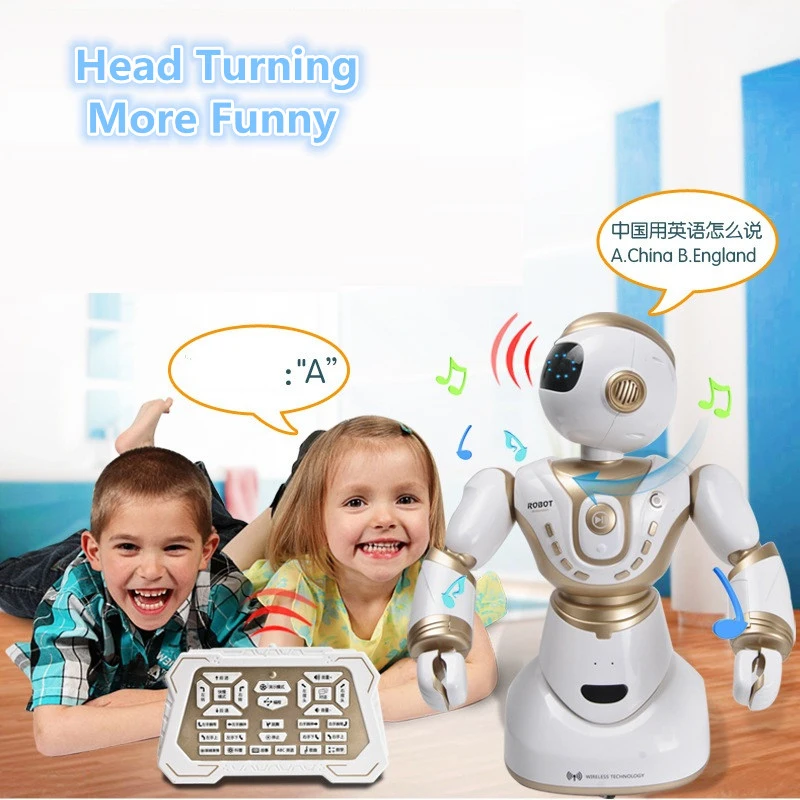 2018 Humanoid robot intelligent robot toy 2850 2.4G Dialog Programming Education Parent-child Interactive light Music Smart Toy