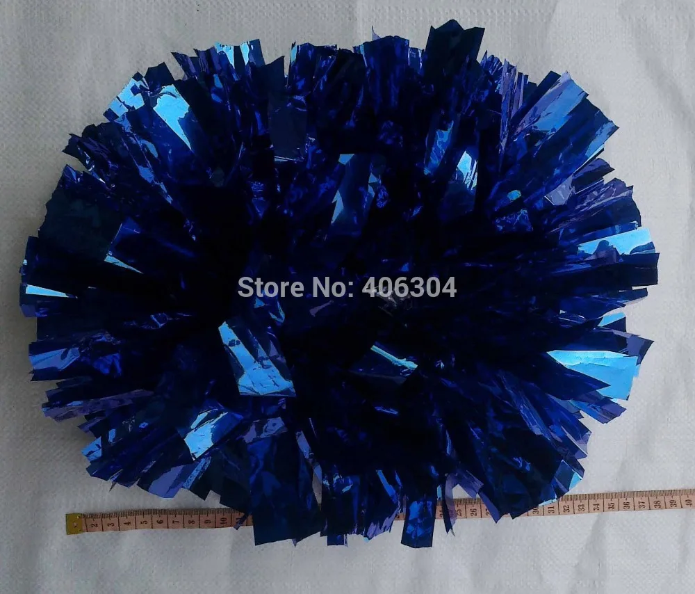 Помпон безворсовый с ручкой дубинкой 80 г 32 см|pompom pink|pompom greenpompom gold |