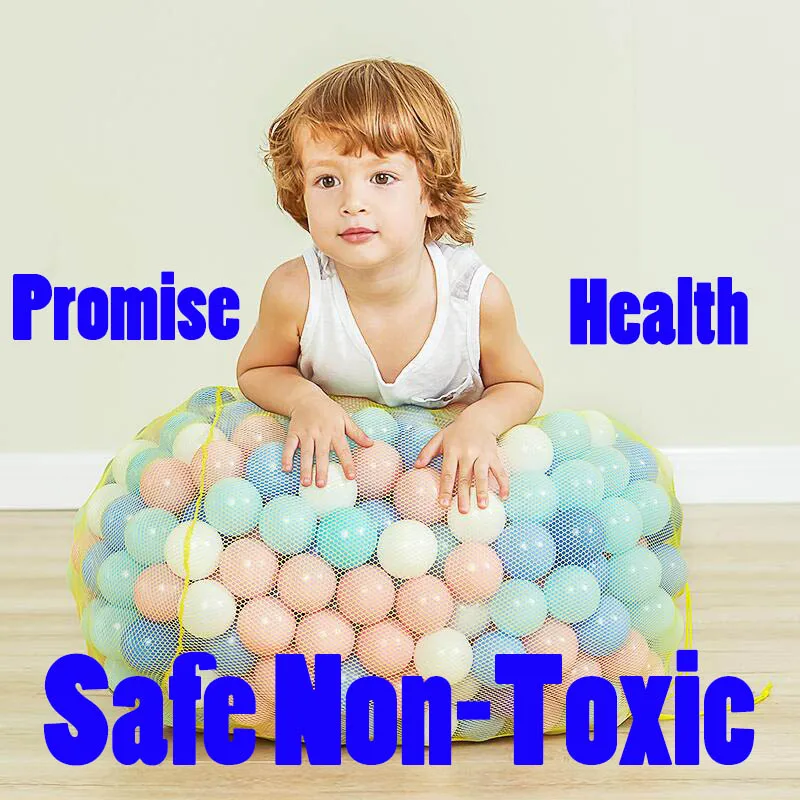 

100pcs/Lot Soft Toy Ball for Pool Ocean Wave Ball Pits Water Pool Balls Baby Funny Toys Stress Ball Outdoor Fun Sport 5.5cm HYQ5