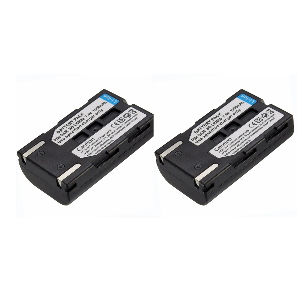 2Pcs/lot 7.4V 1000mAh SB LSM80 SB LSM80 SBLSM80