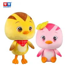 AULDEY милые цыплята аниме плюшевая кукла 25 см розовый/желтый мультфильм игрушки для детская игрушка моющаяся мальчик девочка аниверсарио подарки