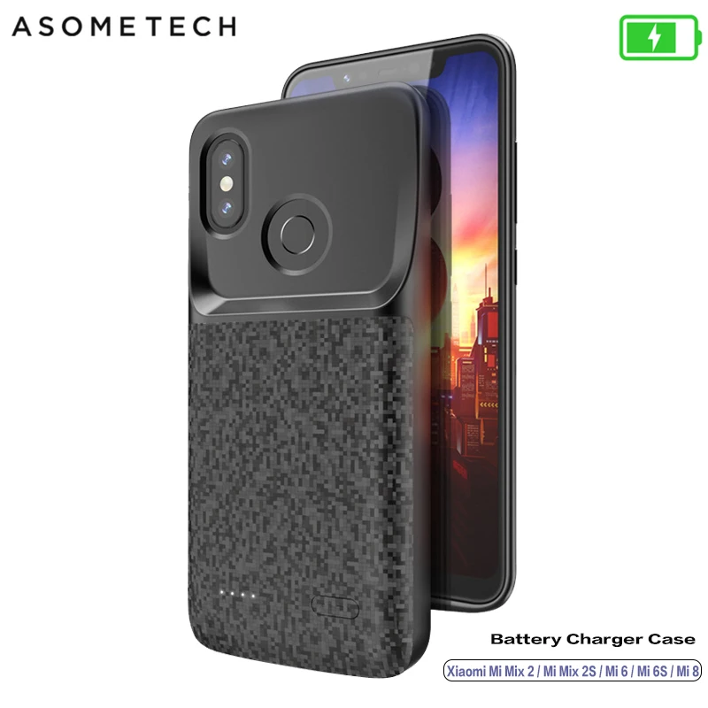 Чехол для аккумулятора Xiaomi Mi 8 8SE чехол зарядного устройства 6 6X мягкий зарядки Mix