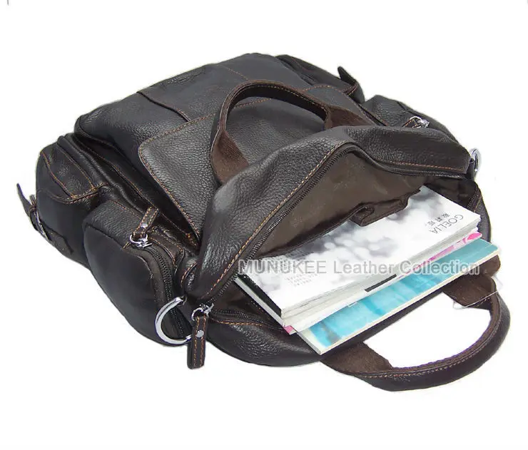 Новинка, Модный женский рюкзак из натуральной кожи, школьная сумка, кожаная женская сумка через плечо, дорожный рюкзак для подростков